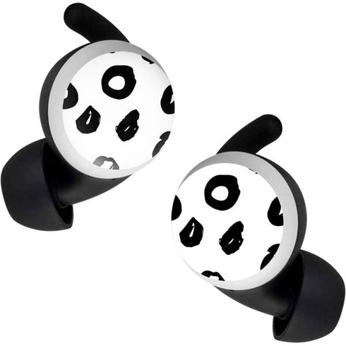 Spotted Animal Print Google Pixel Buds Skin
